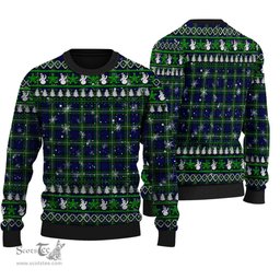 Scottish Forbes Modern Clan Tartan Ugly Christmas Sweater - Plaid Family Ugly Sweater Scottish Plaid Tartan Plaid - ScotsTee - scotstee.com