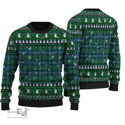 Scottish Urquhart Ancient Clan Tartan Ugly Christmas Sweater - Plaid Family Ugly Sweater Scottish Plaid Tartan Plaid - ScotsTee - scotstee.com