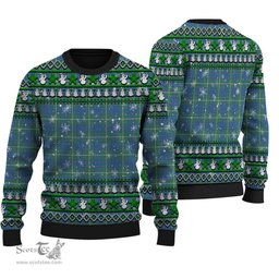 Scottish MacIntyre Hunting Ancient Clan Tartan Ugly Christmas Sweater - Plaid Family Ugly Sweater Scottish Plaid Tartan Plaid - ScotsTee - scotstee.com