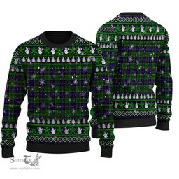 Scottish Forsyth Modern Clan Tartan Ugly Christmas Sweater - Plaid Family Ugly Sweater Scottish Plaid Tartan Plaid - ScotsTee - scotstee.com