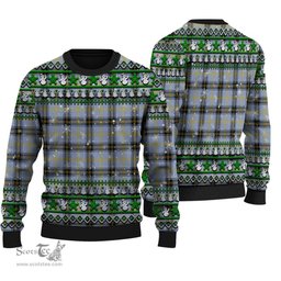 Scottish Bell of the Borders Clan Tartan Ugly Christmas Sweater - Plaid Family Ugly Sweater Scottish Plaid Tartan Plaid - ScotsTee - scotstee.com