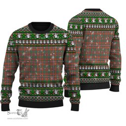 Scottish MacKinnon Ancient Clan Tartan Ugly Christmas Sweater - Plaid Family Ugly Sweater Scottish Plaid Tartan Plaid - ScotsTee - scotstee.com