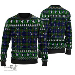 Scottish MacLeod of Harris Modern Clan Tartan Ugly Christmas Sweater - Plaid Family Ugly Sweater Scottish Plaid Tartan Plaid - ScotsTee - scotstee.com