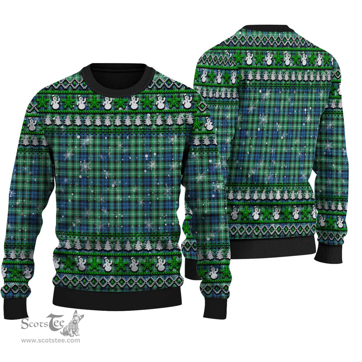 Scottish Graham of Montrose Ancient Clan Tartan Ugly Christmas Sweater - Plaid Family Ugly Sweater Scottish Plaid Tartan Plaid - ScotsTee - scotstee.com