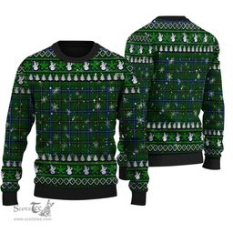 Scottish Henderson Modern Clan Tartan Ugly Christmas Sweater - Plaid Family Ugly Sweater Scottish Plaid Tartan Plaid - ScotsTee - scotstee.com