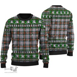 Scottish MacDuff Dress Ancient Clan Tartan Ugly Christmas Sweater - Plaid Family Ugly Sweater Scottish Plaid Tartan Plaid - ScotsTee - scotstee.com