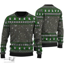 Scottish Haig Check Clan Tartan Ugly Christmas Sweater - Plaid Family Ugly Sweater Scottish Plaid Tartan Plaid - ScotsTee - scotstee.com