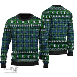 Scottish Gordon Ancient Clan Tartan Ugly Christmas Sweater - Plaid Family Ugly Sweater Scottish Plaid Tartan Plaid - ScotsTee - scotstee.com