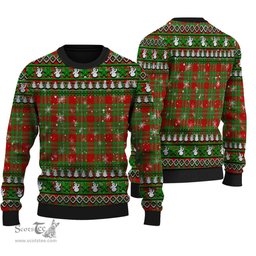 Scottish MacGregor Modern Clan Tartan Ugly Christmas Sweater - Plaid Family Ugly Sweater Scottish Plaid Tartan Plaid - ScotsTee - scotstee.com
