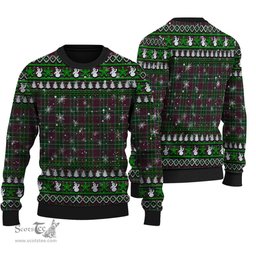 Scottish Crosbie Clan Tartan Ugly Christmas Sweater - Plaid Family Ugly Sweater Scottish Plaid Tartan Plaid - ScotsTee - scotstee.com