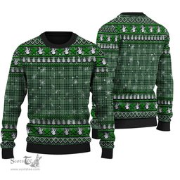 Scottish MacDonald Lord of the Isles Hunting Clan Tartan Ugly Christmas Sweater - Plaid Family Ugly Sweater Scottish Plaid Tartan Plaid - ScotsTee - scotstee.com