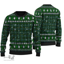 Scottish Cranstoun Clan Tartan Ugly Christmas Sweater - Plaid Family Ugly Sweater Scottish Plaid Tartan Plaid - ScotsTee - scotstee.com