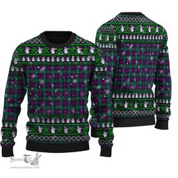 Scottish MacArthur - Milton Clan Tartan Ugly Christmas Sweater - Plaid Family Ugly Sweater Scottish Plaid Tartan Plaid - ScotsTee - scotstee.com