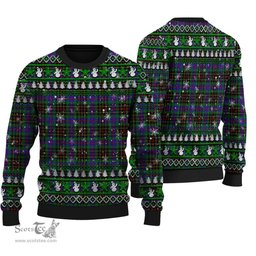 Scottish Brodie Hunting Modern Clan Tartan Ugly Christmas Sweater - Plaid Family Ugly Sweater Scottish Plaid Tartan Plaid - ScotsTee - scotstee.com