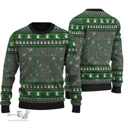 Scottish MacKintosh Hunting Ancient Clan Tartan Ugly Christmas Sweater - Plaid Family Ugly Sweater Scottish Plaid Tartan Plaid - ScotsTee - scotstee.com