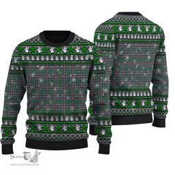 Scottish MacFarlane Hunting Ancient Clan Tartan Ugly Christmas Sweater - Plaid Family Ugly Sweater Scottish Plaid Tartan Plaid - ScotsTee - scotstee.com