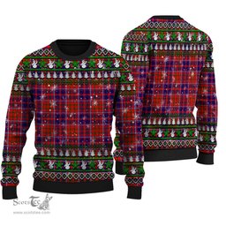 Scottish Cameron of Lochiel Modern Clan Tartan Ugly Christmas Sweater - Plaid Family Ugly Sweater Scottish Plaid Tartan Plaid - ScotsTee - scotstee.com