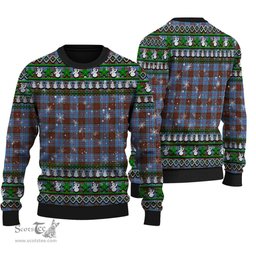 Scottish Anderson Modern Clan Tartan Ugly Christmas Sweater - Plaid Family Ugly Sweater Scottish Plaid Tartan Plaid - ScotsTee - scotstee.com