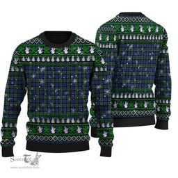 Scottish Fletcher Ancient Clan Tartan Ugly Christmas Sweater - Plaid Family Ugly Sweater Scottish Plaid Tartan Plaid - ScotsTee - scotstee.com