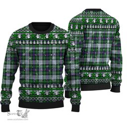 Scottish MacKenzie Dress Modern Clan Tartan Ugly Christmas Sweater - Plaid Family Ugly Sweater Scottish Plaid Tartan Plaid - ScotsTee - scotstee.com