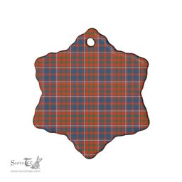 Scottish Cameron of Lochiel Ancient Clan Tartan Ceramic Ornament - Combo set ScotsTee.com