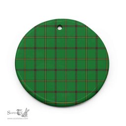 Scottish Don (Tribe-of-Mar) Clan Tartan Ceramic Ornament - Combo set ScotsTee.com