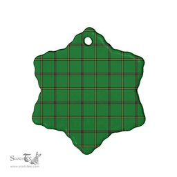 Scottish Don (Tribe-of-Mar) Clan Tartan Ceramic Ornament - Combo set ScotsTee.com