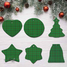 Scottish Don (Tribe-of-Mar) Clan Tartan Ceramic Ornament - Combo set ScotsTee.com