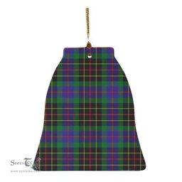 Scottish Brodie Hunting Modern Clan Tartan Ceramic Ornament - Combo set ScotsTee.com