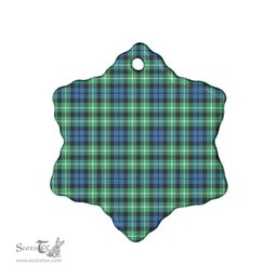 Scottish Graham of Montrose Ancient Clan Tartan Ceramic Ornament - Combo set ScotsTee.com