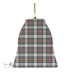 Scottish Stewart Dress Ancient Clan Tartan Ceramic Ornament - Combo set ScotsTee.com