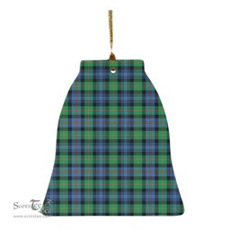 Scottish Murray of Atholl Ancient Clan Tartan Ceramic Ornament - Combo set ScotsTee.com