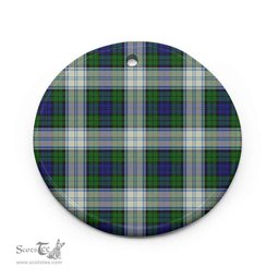Scottish Blackwatch Dress Modern Clan Tartan Ceramic Ornament - Combo set ScotsTee.com