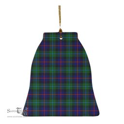 Scottish Campbell of Cawdor Modern Clan Tartan Ceramic Ornament - Combo set ScotsTee.com