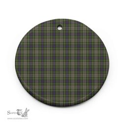 Scottish Davidson Tulloch Dress Clan Tartan Ceramic Ornament - Combo set ScotsTee.com