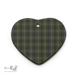 Scottish Davidson Tulloch Dress Clan Tartan Ceramic Ornament - Combo set ScotsTee.com