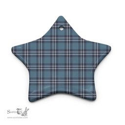 Scottish Earl of St Andrews Clan Tartan Ceramic Ornament - Combo set ScotsTee.com