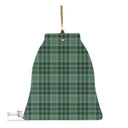 Scottish MacDonald Lord of the Isles Hunting Clan Tartan Ceramic Ornament - Combo set ScotsTee.com