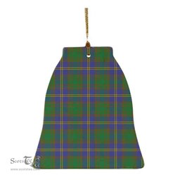 Scottish Strange of Balkaskie Clan Tartan Ceramic Ornament - Combo set ScotsTee.com