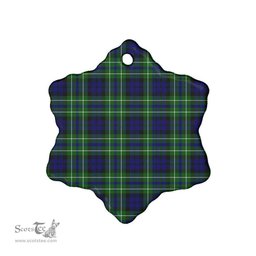 Scottish MacNeil of Colonsay Modern Clan Tartan Ceramic Ornament - Combo set ScotsTee.Com