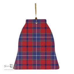 Scottish Wishart Dress Clan Tartan Ceramic Ornament - Combo set ScotsTee.Com