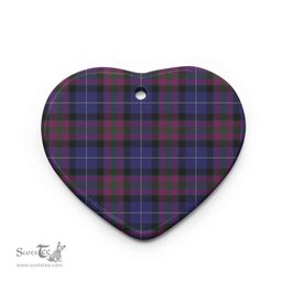 Scottish Pride of Scotland Clan Tartan Ceramic Ornament - Combo set ScotsTee.Com