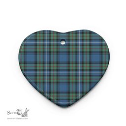 Scottish Robertson Hunting Ancient Clan Tartan Ceramic Ornament - Combo set ScotsTee.Com