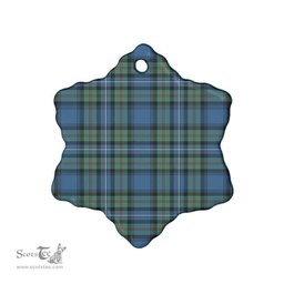 Scottish Robertson Hunting Ancient Clan Tartan Ceramic Ornament - Combo set ScotsTee.Com