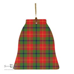 Scottish Turnbull Dress Clan Tartan Ceramic Ornament - Combo set ScotsTee.Com