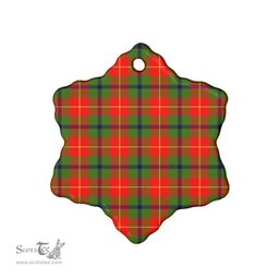 Scottish Turnbull Dress Clan Tartan Ceramic Ornament - Combo set ScotsTee.Com