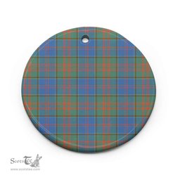 Scottish Stewart of Appin Hunting Ancient Clan Tartan Ceramic Ornament - Combo set ScotsTee.Com