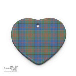 Scottish Stewart of Appin Hunting Ancient Clan Tartan Ceramic Ornament - Combo set ScotsTee.Com