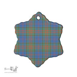 Scottish Stewart of Appin Hunting Ancient Clan Tartan Ceramic Ornament - Combo set ScotsTee.Com