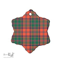 Scottish Stewart of Appin Ancient Clan Tartan Ceramic Ornament - Combo set ScotsTee.Com